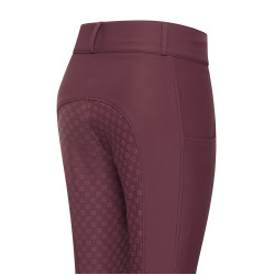 Pantalón de equitación Imperial Riding Bilou FullGrip para mujer Higo Violeta Pantalón de equitación Imperial Riding Bilou FullGrip para mujer Higo Violeta