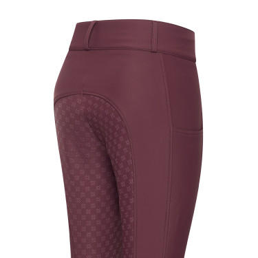 Pantalón de equitación Imperial Riding Bilou FullGrip para mujer Higo Violeta Pantalón de equitación Imperial Riding Bilou FullGrip para mujer Higo Violeta