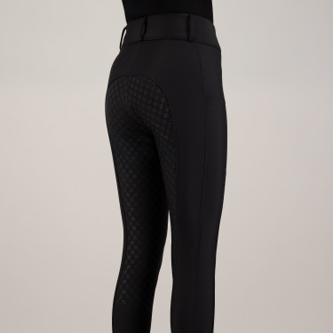 Pantalón de equitación Imperial Riding Bilou FullGrip para mujer Negro