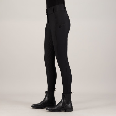 Pantalón de equitación Imperial Riding Bilou FullGrip para mujer Negro