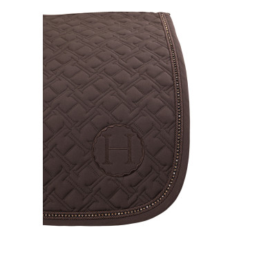Almohadilla de Montura Harcour Saphir Cacao Marrón