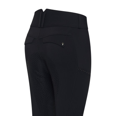 Pantalón de equitación Imperial Riding Bliss invierno FullGrip para mujer Negro