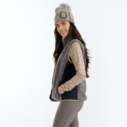 Chaleco polar sin mangas HV Polo Georgina para mujer Nube Blanco