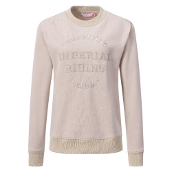 Jersey Imperial Riding Joyce mujer Gris / arena Jersey Imperial Riding Joyce mujer Gris / arena