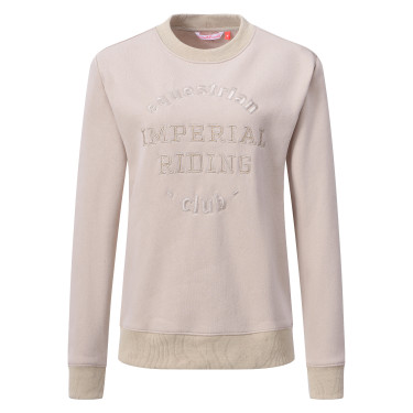 Jersey Imperial Riding Joyce mujer Gris / arena Jersey Imperial Riding Joyce mujer Gris / arena