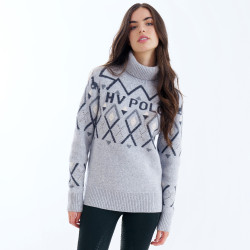 Jersey HV Polo Dorian mujer Natural Marrón