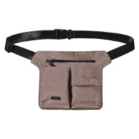 Bolsa para trenzado HV Polo Rosa Paja Marrón