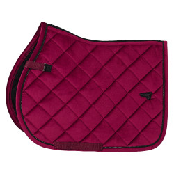 Manta de silla Euro-Star Velvet GP Cereza negra