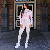 Capa base superior Imperial Riding Jamy mujer Algodón de azúcar Capa base superior Imperial Riding Jamy mujer Algodón de azúcar