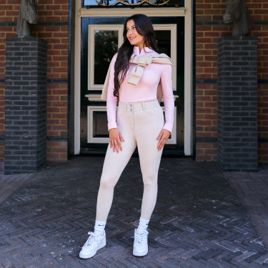 Capa base superior Imperial Riding Jamy mujer Algodón de azúcar