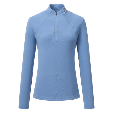 Top HV Polo Floria mujer Azul hielo