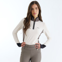 Top HV Polo Lavinia mujer Marfil Beige