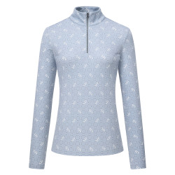 Top HV Polo Peggy mujer Azul hielo