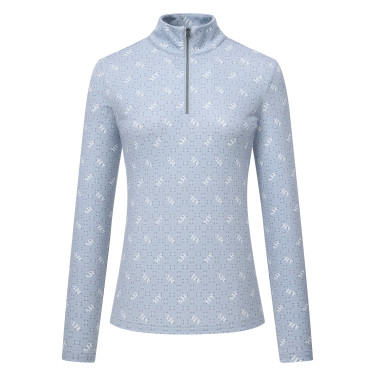 Top HV Polo Peggy mujer Azul hielo