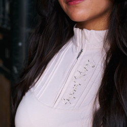 Top Imperial Riding Alinda mujer Gris / arena