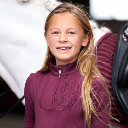 Top Imperial Riding Alinda niños Higo Violeta