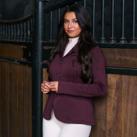 Chaqueta de competición Imperial Riding Basic para mujer Higo Violeta Chaqueta de competición Imperial Riding Basic para mujer Higo Violeta
