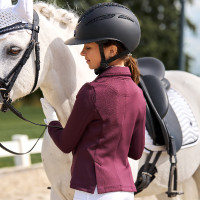 Chaqueta de concurso Imperial Riding Basic para niños Higo Violeta Chaqueta de concurso Imperial Riding Basic para niños Higo Violeta