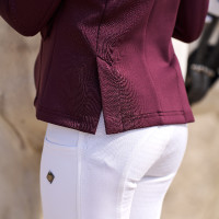Chaqueta de concurso Imperial Riding Basic para niños Higo Violeta Chaqueta de concurso Imperial Riding Basic para niños Higo Violeta