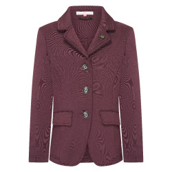 Chaqueta de concurso Imperial Riding Basic para niños Higo Violeta