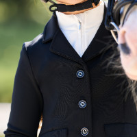 Chaqueta de concurso Imperial Riding Basic para niños Negro