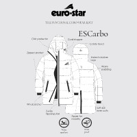 Chaqueta Euro-Star Carbo para niños Saúco Marrón