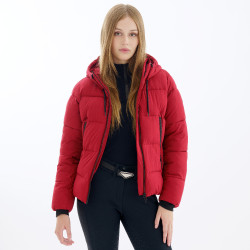 Chaqueta Euro-Star Carmey mujer Rojo profundo