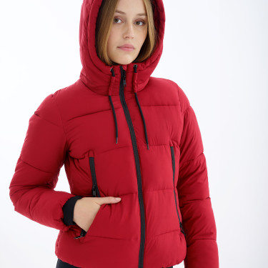 Chaqueta Euro-Star Carmey mujer Rojo profundo