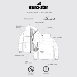 Chaqueta Euro-Star Leo hombre Marino Azul marino