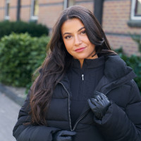 Chaqueta Imperial Riding Belle Sparkle para mujer Negro