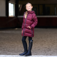 Chaqueta acolchada Imperial Riding Bodie para niños Higo Violeta