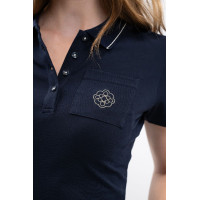 Polo Harcour x Versailles Gasparine Marino Azul marino