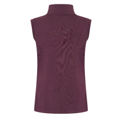 Chaleco sin mangas Imperial Riding Cybil para niños Higo Violeta