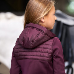 Chaqueta técnica Imperial Riding Brett para niños Higo Violeta
