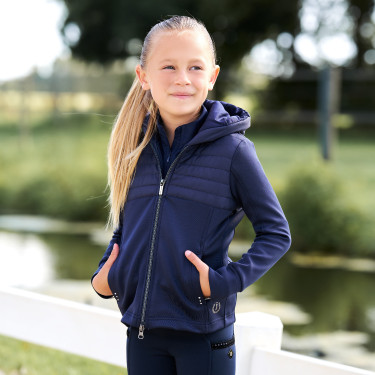 Chaqueta técnica Imperial Riding Brett para niños Marino Azul marino