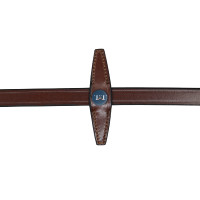 Riendas de goma T de T topes Tabaco Marr&amp;oacute;n