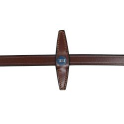 Riendas de goma T de T topes Tabaco Marrón