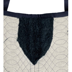 Mantilla Claude T de T Marino Azul marino