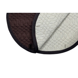 Mantilla Claude T de T Marrón oscuro