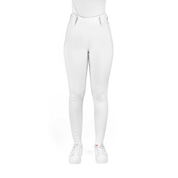 Legging con culera de silicona EQUITHÈME – Alizé Blanco Legging con culera de silicona EQUITHÈME – Alizé Blanco