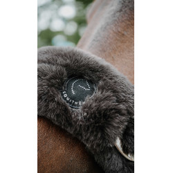 Licol Je t'aime EQUITHÈME - Snuggy Castaño Marrón