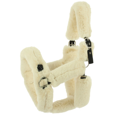 Licol Je t'aime EQUITHÈME - Snuggy Crudo Blanco