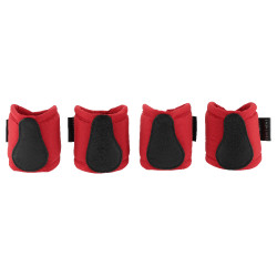 Mini-guetres y protectores de menudillo Pony Academy Roja Rojo