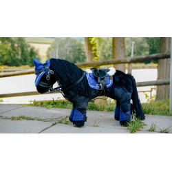 Mini-guetres y protectores de menudillo Pony Academy Marino Azul marino