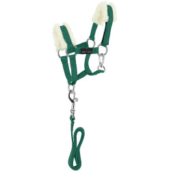 Mini-cabezada + ramal Pony Academy Verde oscuro Mini-cabezada + ramal Pony Academy Verde oscuro