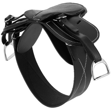 Mini-silla + cincha Pony Academy Negro