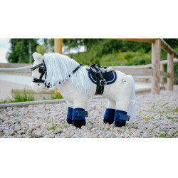 Mini-silla + cincha Pony Academy Negro