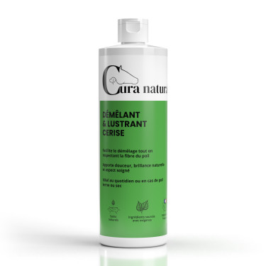 Desenredante y Abrillantador Cura Naturale Cereza Rojo