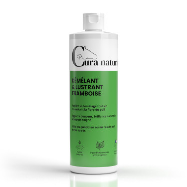 Desenredante y Abrillantador Cura Naturale Frambuesa Rojo