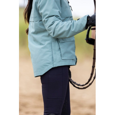Chaqueta Essential Horse Pilot mujer Verde salvia
